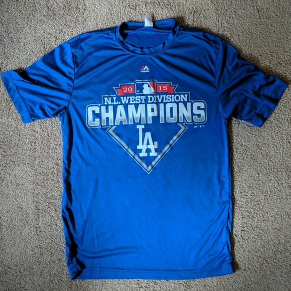 dodgers nl west champs shirt
